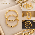 Gold plated earrings