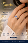 Naurin Royal Blossom 925 Silver Ring