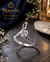 Elegant Blue Sapphire Rose 925 Silver Ring