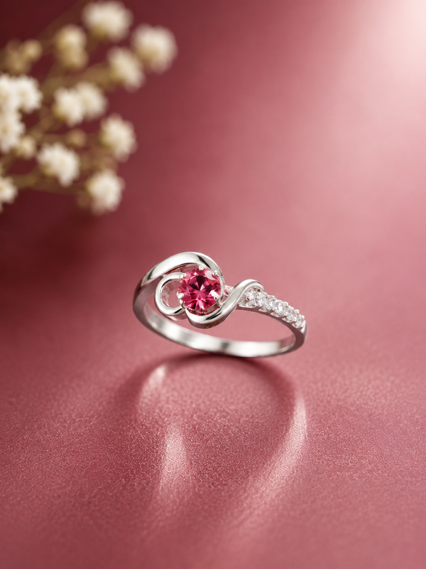 Naurin Royal Blossom 925 Silver Ring